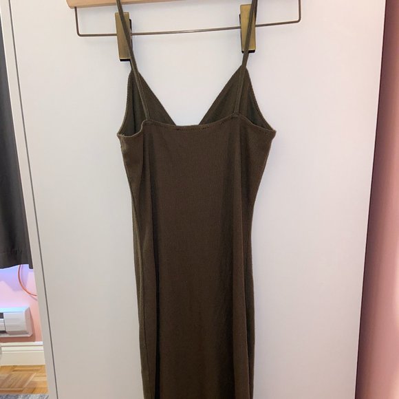 Cami Maxi Dress | Army Green - Picture 5 of 6